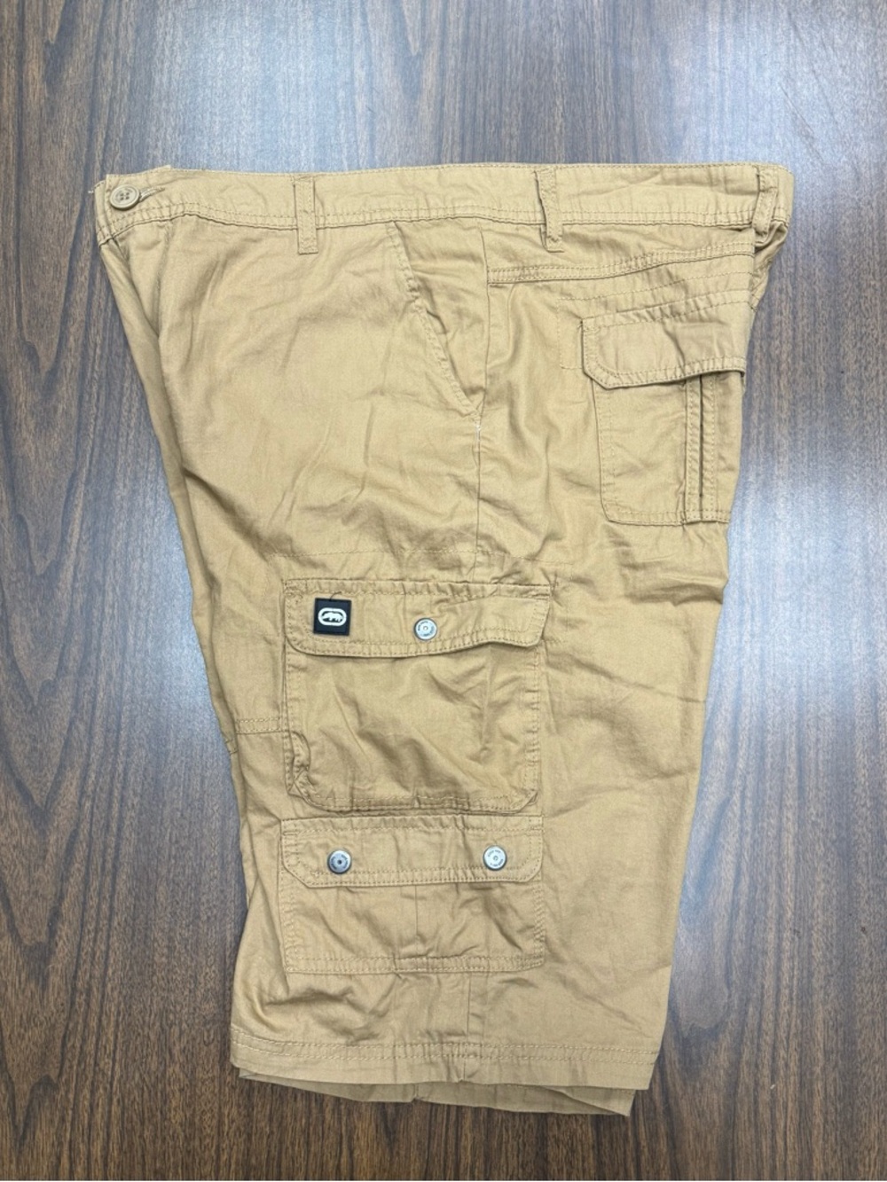 Ecko Unlimited Tan Cargo Shorts with Multiple Pockets size 34 - Picture 14 of 14